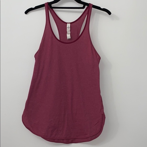 lululemon athletica Tops - Maroon Lululemon racerback tank top